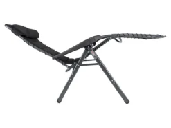 Crespo Stoel Ap-232/80 Zwart Air-Deluxe -Kampeeruitrusting crespo ap 232 air deluxe relaxstoel black 4