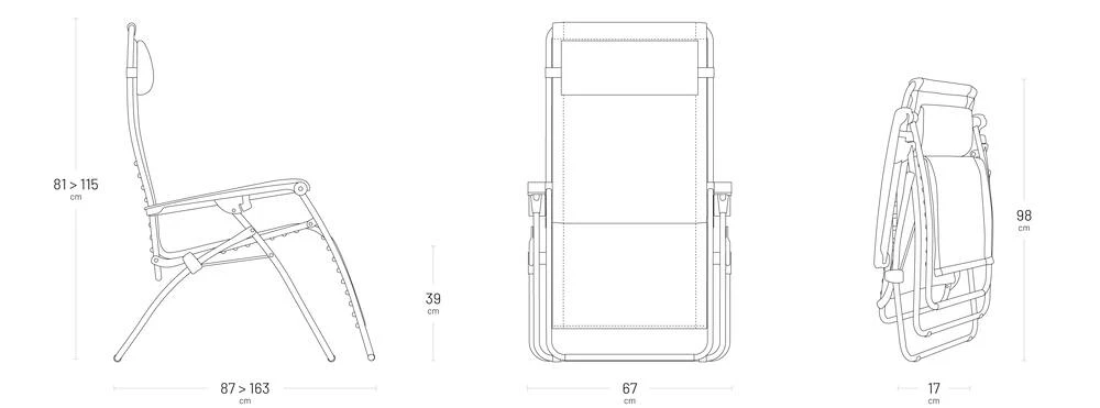 Lafuma Rsx Clip Lightcomfort - Ombre 6 Lafuma Rsx Clip Lightcomfort - Ombre - Afbeelding 6