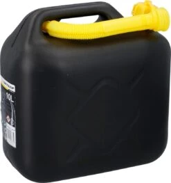 Dunlop Brandstof Jerrycan 10Ltr -Kampeeruitrusting dunlop jerrycan 10 liter zwart