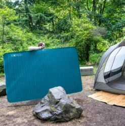 Exped Megamat Duo LW+ Cypress -Kampeeruitrusting exped megamat duo lw cypress in gebruik