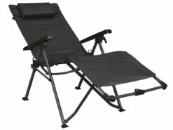 Isabella Relaxstoel Freja, Dark Grey -Kampeeruitrusting isabella freja relax vouwstoel 2