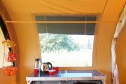 Karsten Kapstok Tunneltent - Beige -Kampeeruitrusting karsten kapstok beige 4