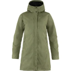 Fjallraven Fjällräven Kiruna Padded Parka Jas -Kampeeruitrusting kiruna padded parka green