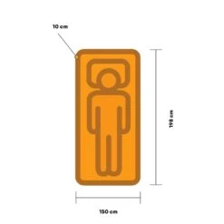 Nomad Si Mat Dreamzone Premium Duo -Kampeeruitrusting nomad dreamzone premium duo 10.0 slaapmat afmetingen
