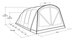 Outwell Tent Alabama 6 Air Tc -Kampeeruitrusting outwell alabama 6 air 10