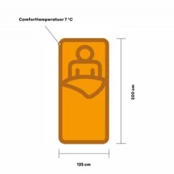 Outwell Campion Duvet Deken -Kampeeruitrusting outwell campion duvet deken slaapzak synthetisch 3