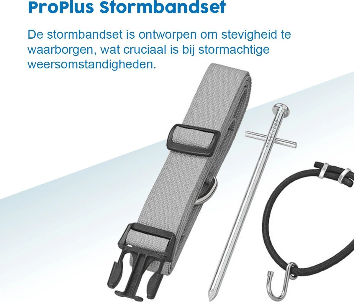 ProPlus Stormband Set 2X 2,9M 2 ProPlus Stormband Set 2X 2,9M - Afbeelding 2