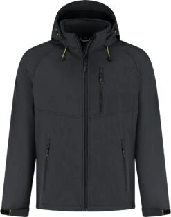 Kjelvik Softshell Andy Heren -Kampeeruitrusting softshell andy heren black
