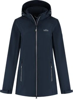 Kjelvik Softshell Kyra Dames -Kampeeruitrusting softshell kyra dames navy