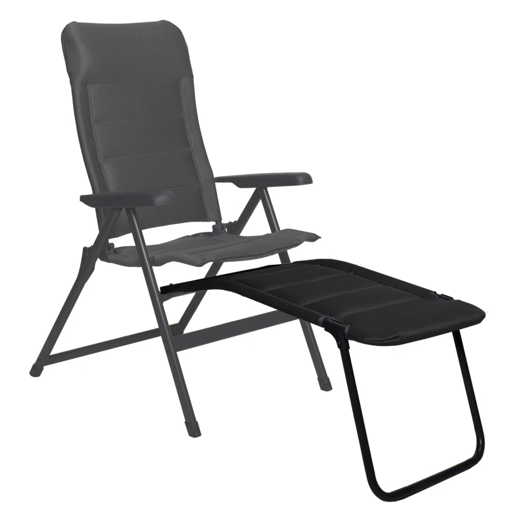 Travellife Barletta Comfort Voetenbank Zwart 2 Travellife Barletta Comfort Voetenbank Zwart - Afbeelding 2