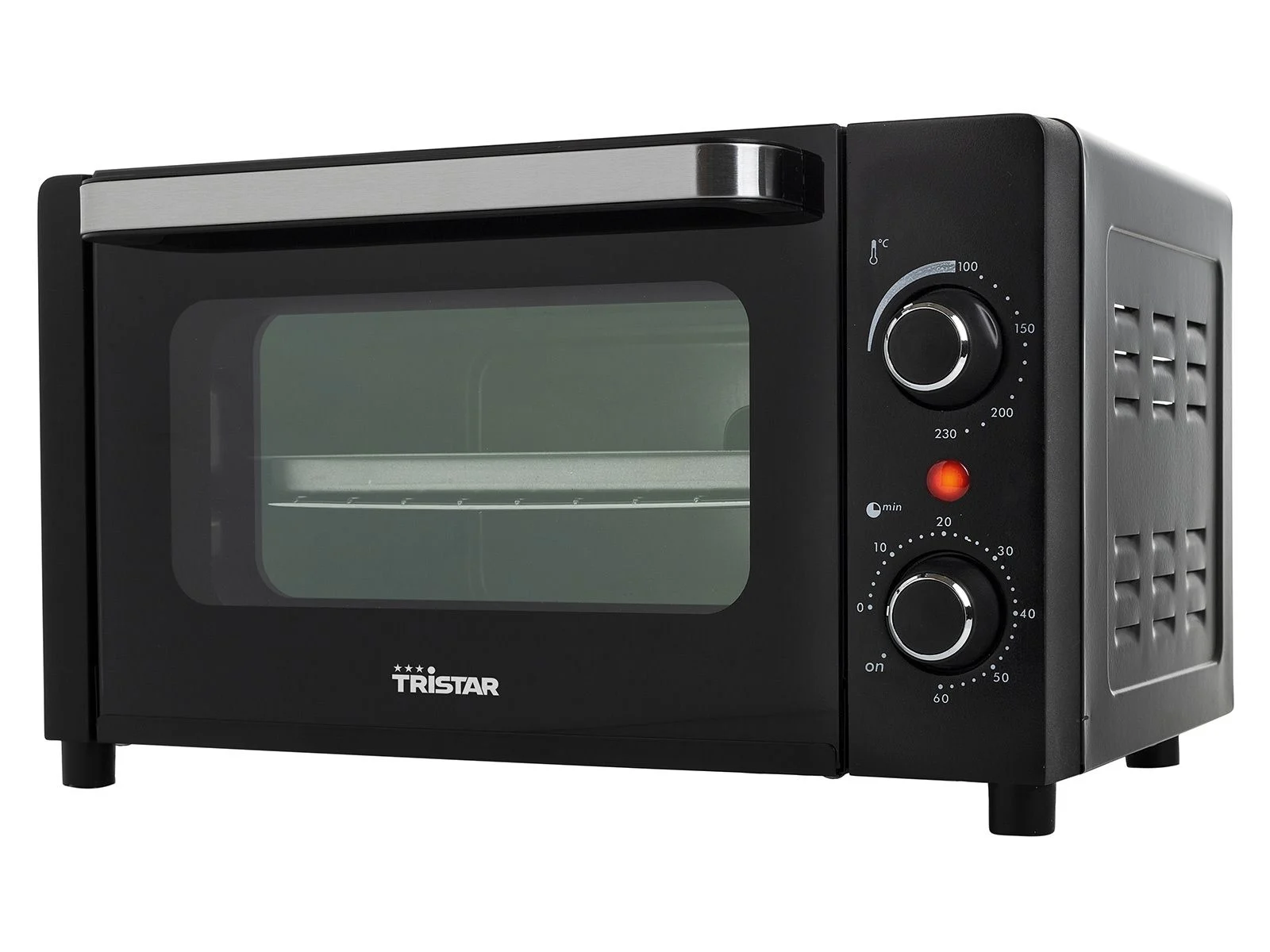 Tristar Oven 10 Liter 800 Watt Zwart Ov-3615 2 Tristar Oven 10 Liter 800 Watt Zwart Ov-3615 - Afbeelding 2