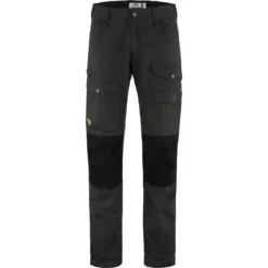 Fjallraven Vidda Pro Ventilated Broek Heren -Kampeeruitrusting vidda pro ventilated broek grijs zwart