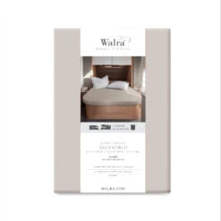 Walra Jersey Hoeslaken Queens Bed Zand -Kampeeruitrusting walra jersey hoeslaken queens bed zand 3