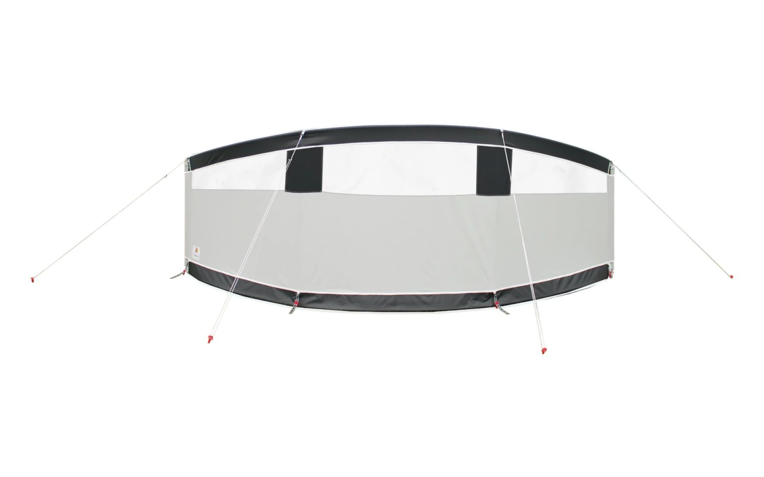 Reda Windscherm Jubilee 1/3 Raam - Antraciet 1 Reda Windscherm Jubilee 1/3 Raam - Antraciet